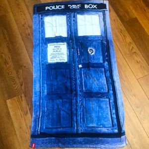 Dr. Who beach towel